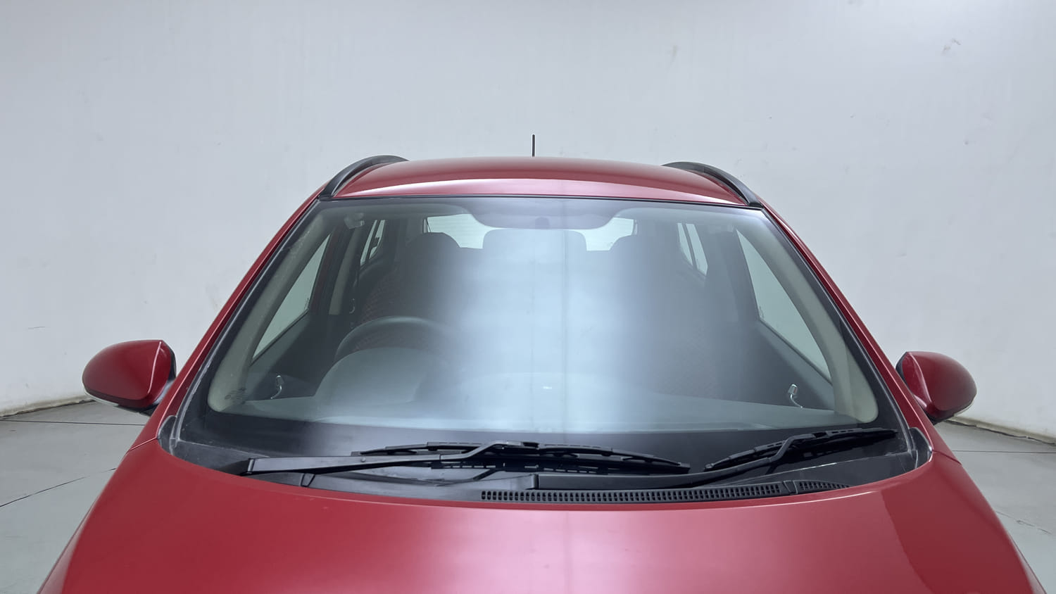 Used 2017 Hyundai Grand i10 Sportz (O) AT 1.2 Kappa VTVT Petrol Automatic exterior FRONT WINDSHIELD VIEW