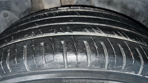 Used 2021 Hyundai Creta S 1.5 Diesel Diesel Manual tyres RIGHT REAR TYRE TREAD VIEW