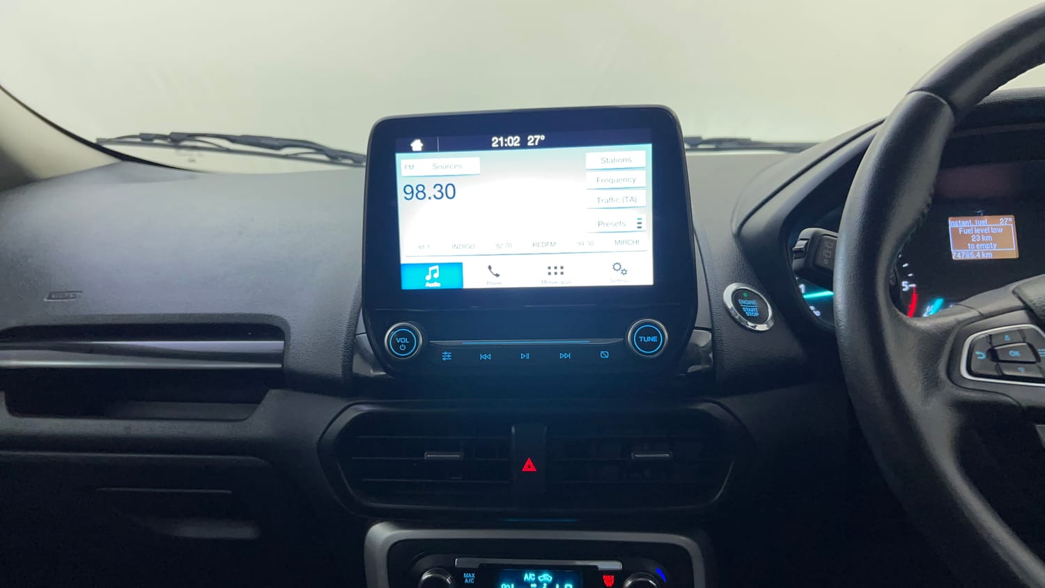 Used 2018 Ford EcoSport Titanium + 1.5L TDCi Diesel Manual top_features Touch screen infotainment system
