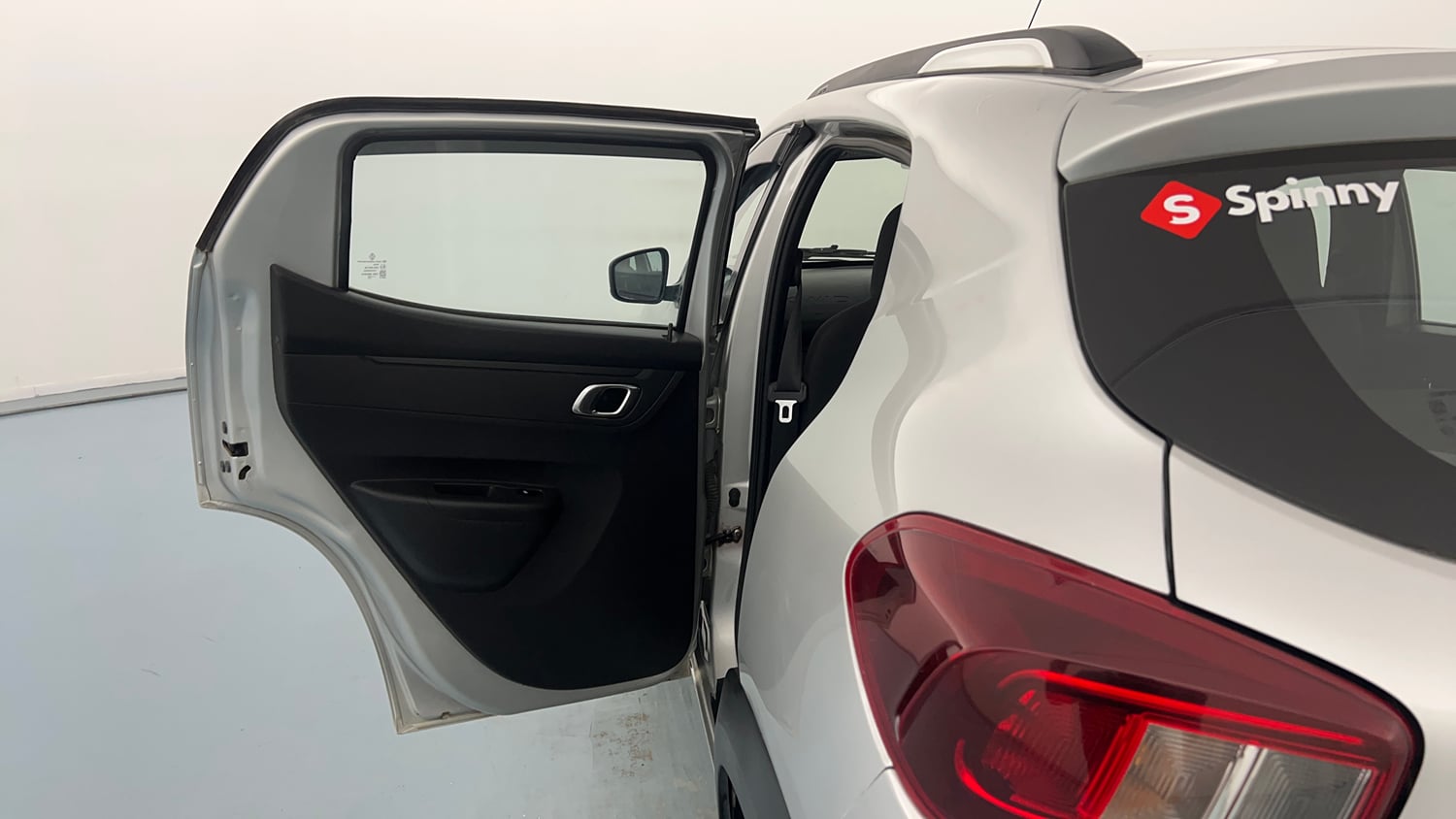 Used 2023 Renault Kwid CLIMBER Petrol Manual interior LEFT REAR DOOR OPEN VIEW