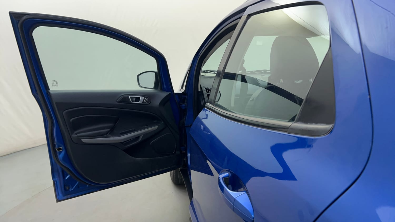 Used 2018 Ford EcoSport Titanium + 1.5L TDCi Diesel Manual interior LEFT FRONT DOOR OPEN VIEW