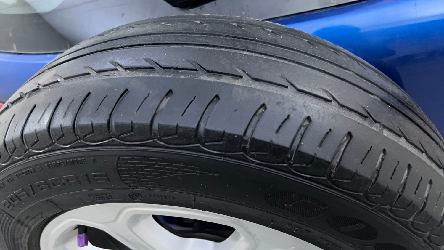Used 2018 Ford EcoSport Titanium + 1.5L TDCi Diesel Manual tyres SPARE TYRE VIEW
