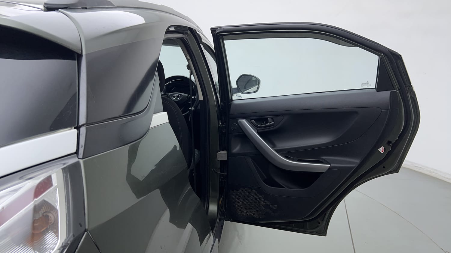 Used 2022 Tata Nexon XMA (S) Petrol Automatic interior RIGHT REAR DOOR OPEN VIEW