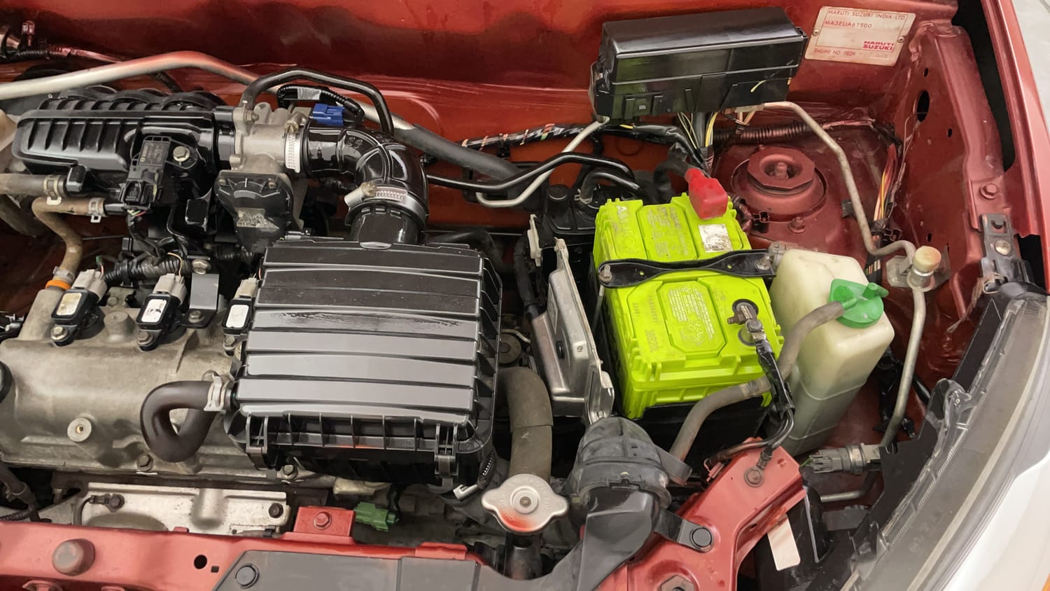 Used 2019 Maruti Suzuki Alto 800 VXi Petrol Manual engine ENGINE LEFT SIDE VIEW