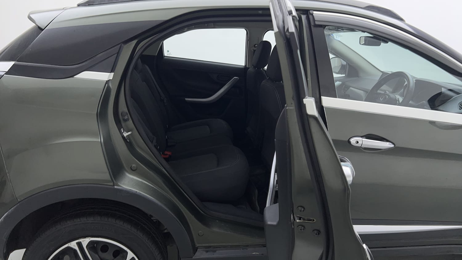 Used 2022 Tata Nexon XMA (S) Petrol Automatic interior RIGHT SIDE REAR DOOR CABIN VIEW