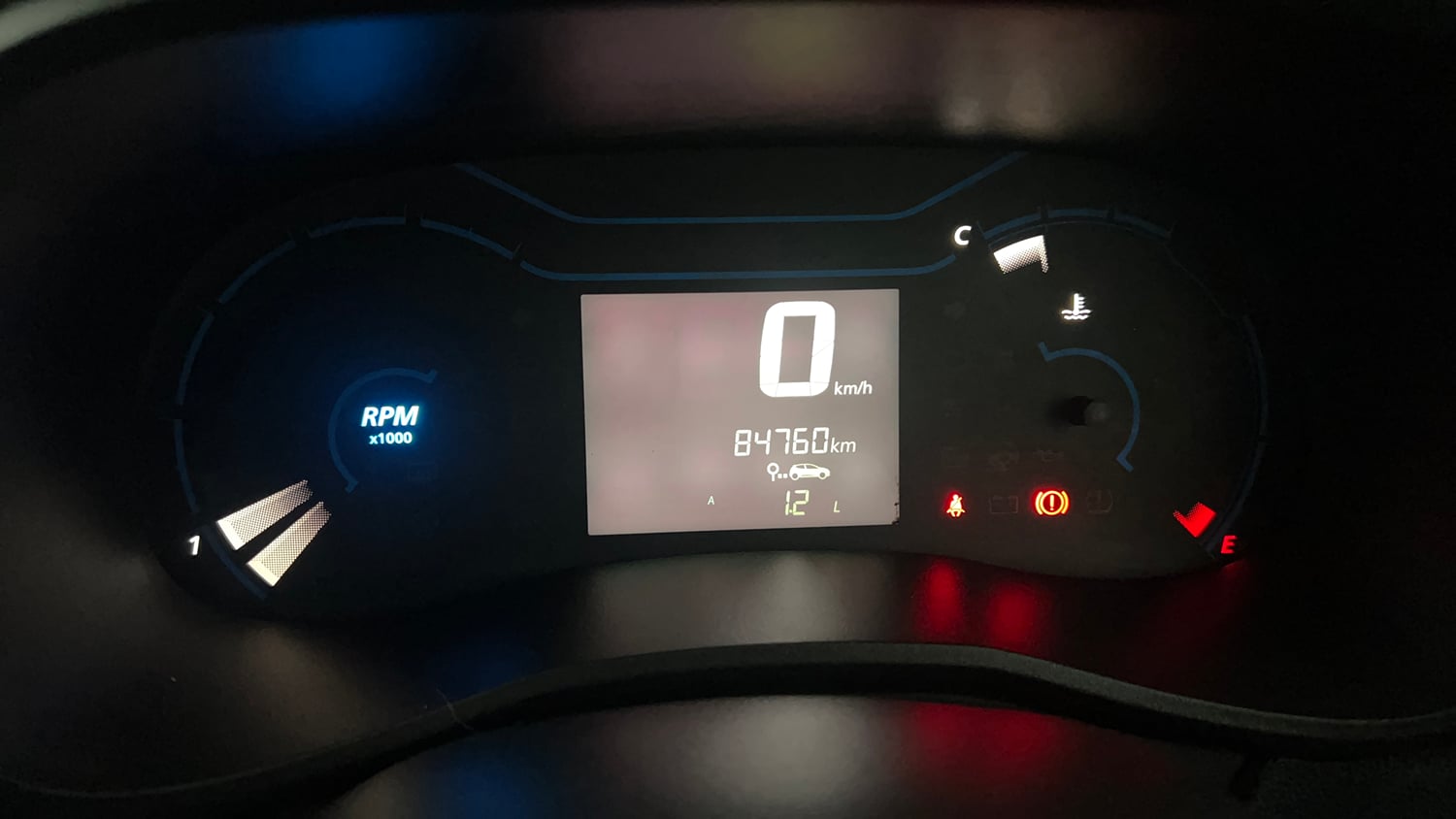 Used 2023 Renault Kwid CLIMBER Petrol Manual interior CLUSTERMETER VIEW