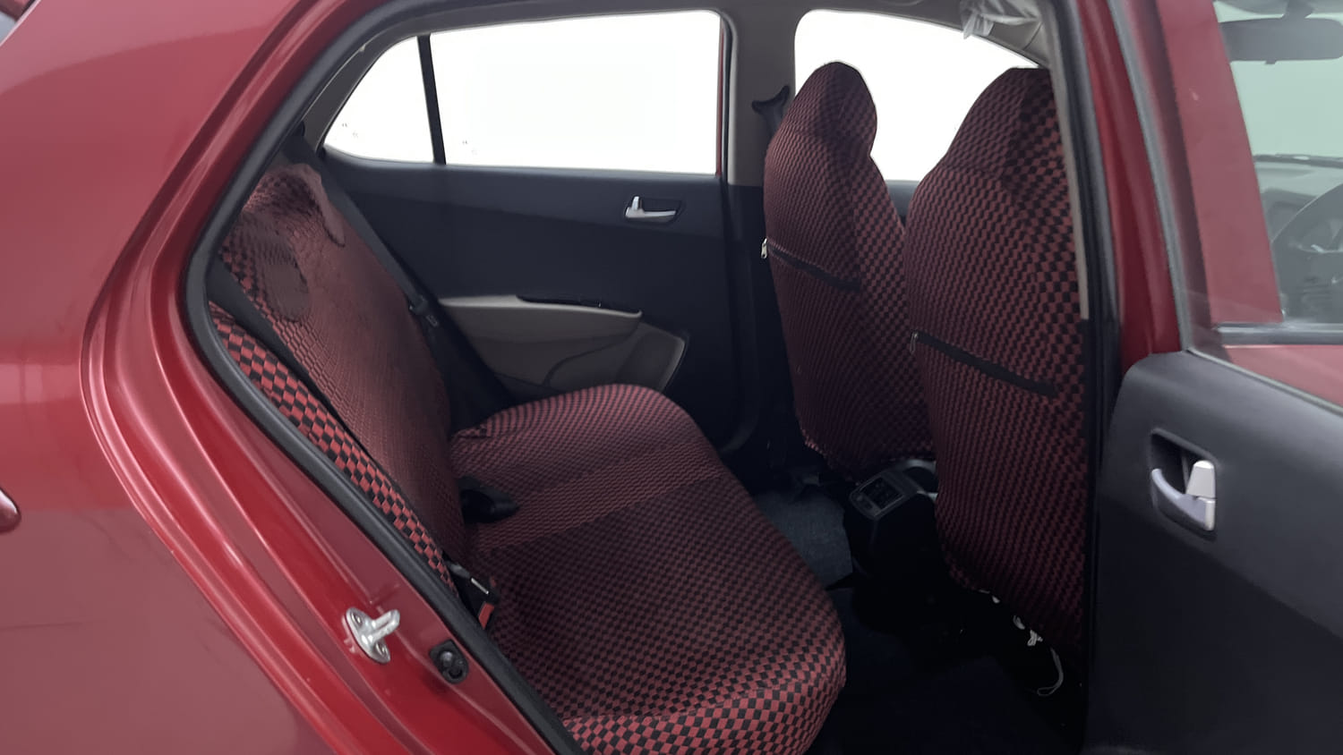 Used 2017 Hyundai Grand i10 Sportz (O) AT 1.2 Kappa VTVT Petrol Automatic interior RIGHT SIDE REAR DOOR CABIN VIEW