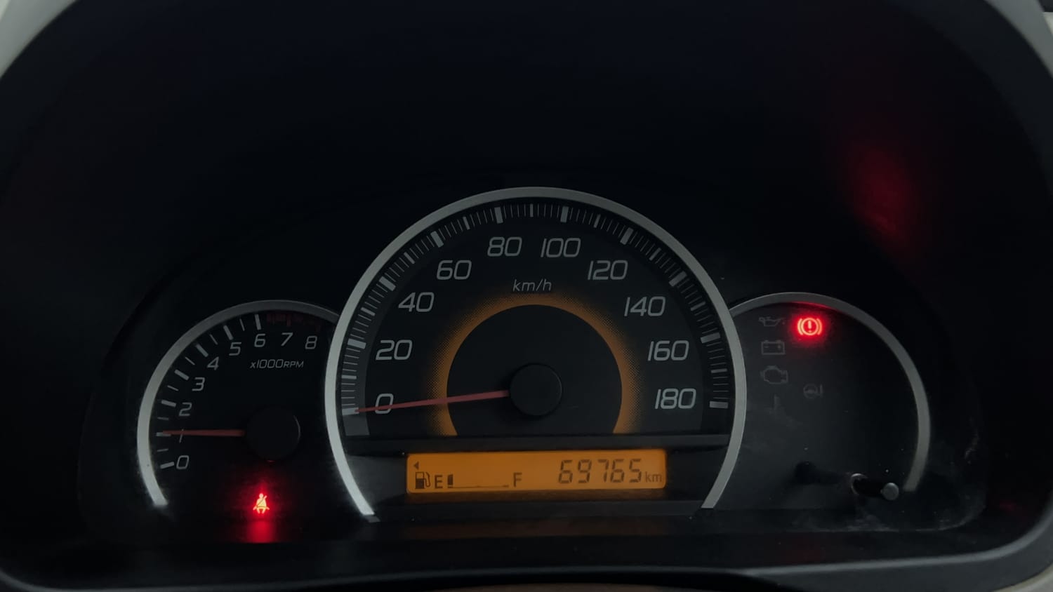 Used 2013 Maruti Suzuki Wagon R VXI Petrol Manual interior CLUSTERMETER VIEW