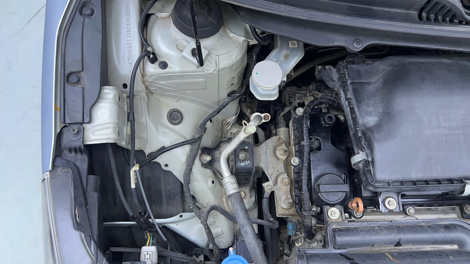 Used 2022 Maruti Suzuki Baleno Alpha AGS Petrol Automatic engine ENGINE RIGHT SIDE VIEW