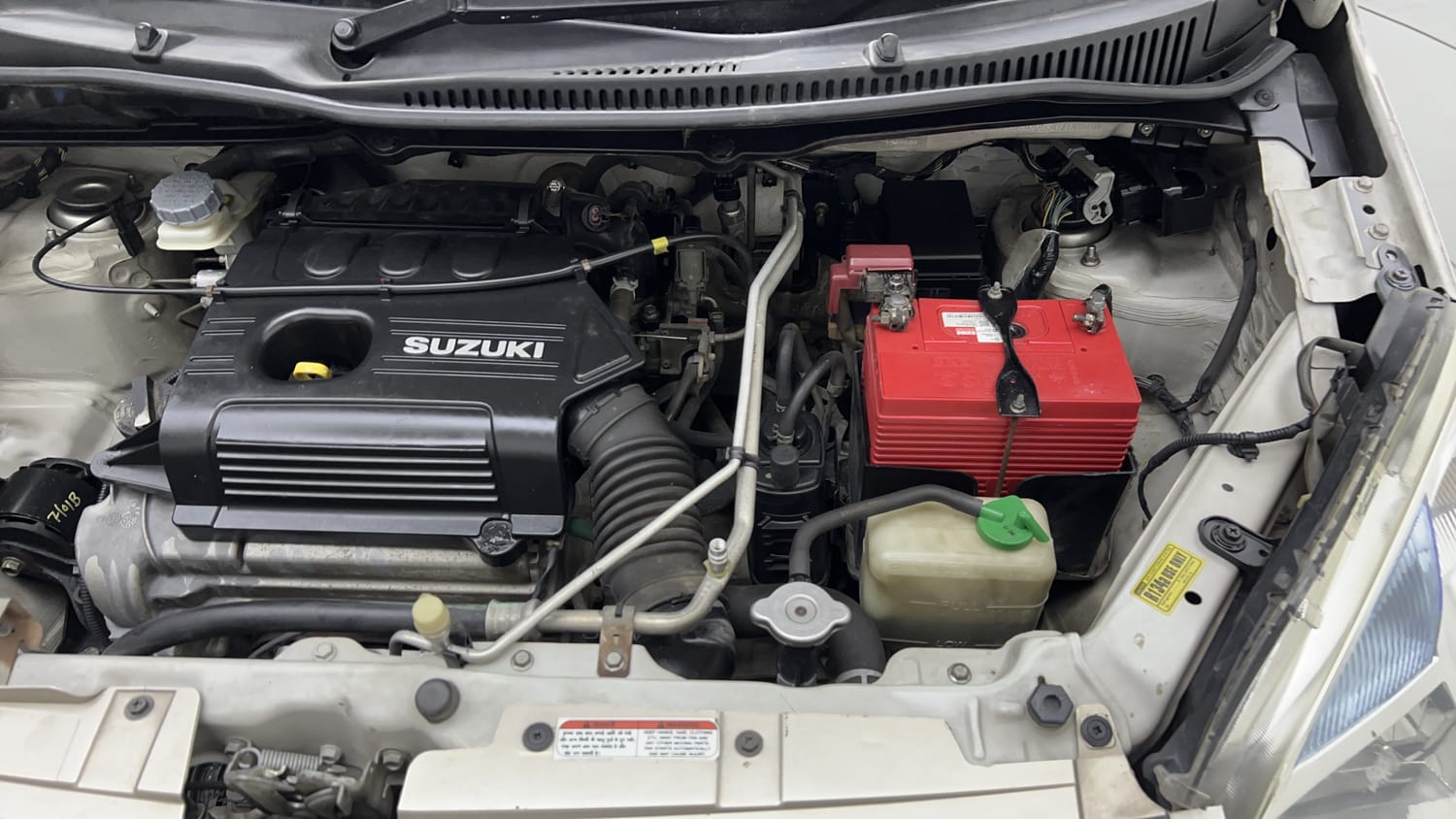 Used 2013 Maruti Suzuki Wagon R VXI Petrol Manual engine ENGINE LEFT SIDE VIEW