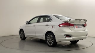 Used 2023 Maruti Suzuki Ciaz Alpha 1.5 AT Petrol Automatic exterior LEFT REAR CORNER VIEW