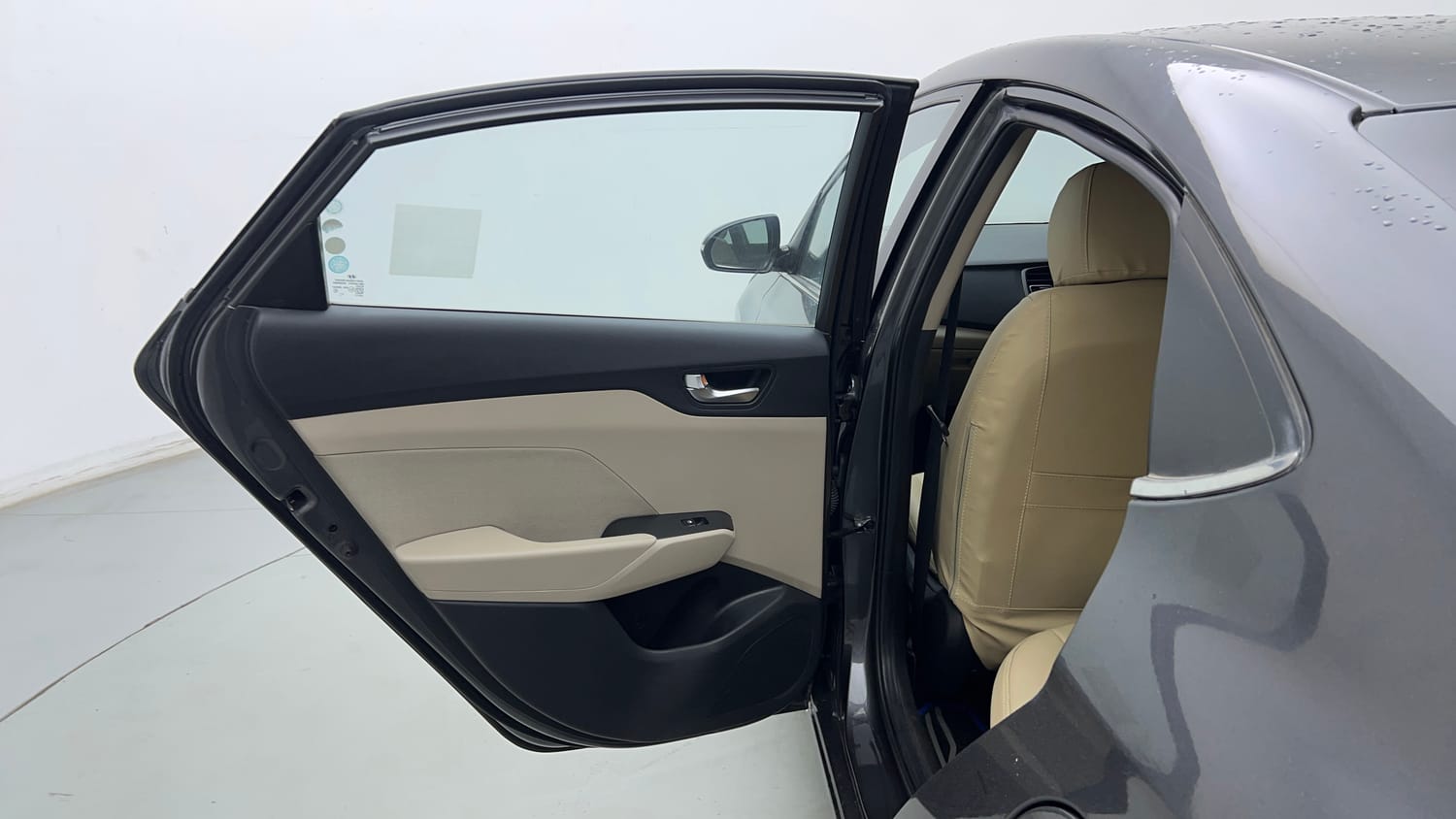Used 2021 Hyundai Verna SX 1.5 MPi Petrol Manual interior LEFT REAR DOOR OPEN VIEW