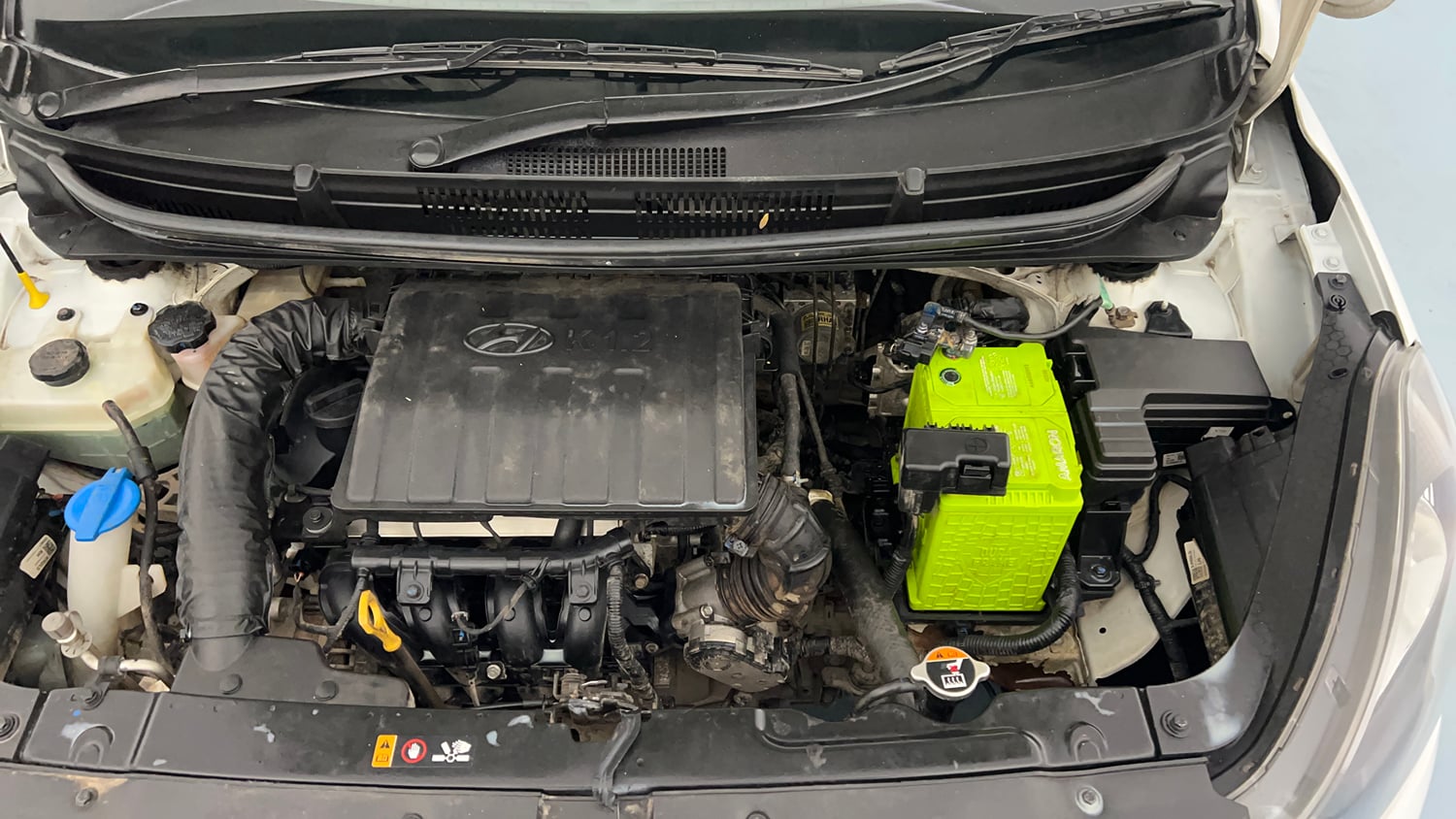 Used 2020 Hyundai Grand i10 Nios Sportz 1.2 Kappa VTVT Petrol Manual engine ENGINE LEFT SIDE VIEW