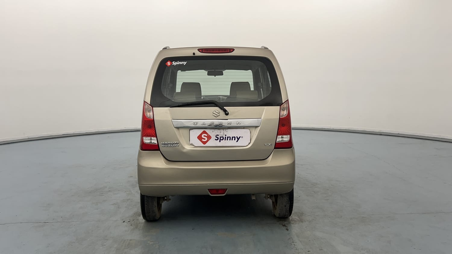 Used 2013 Maruti Suzuki Wagon R VXI Petrol Manual exterior BACK VIEW