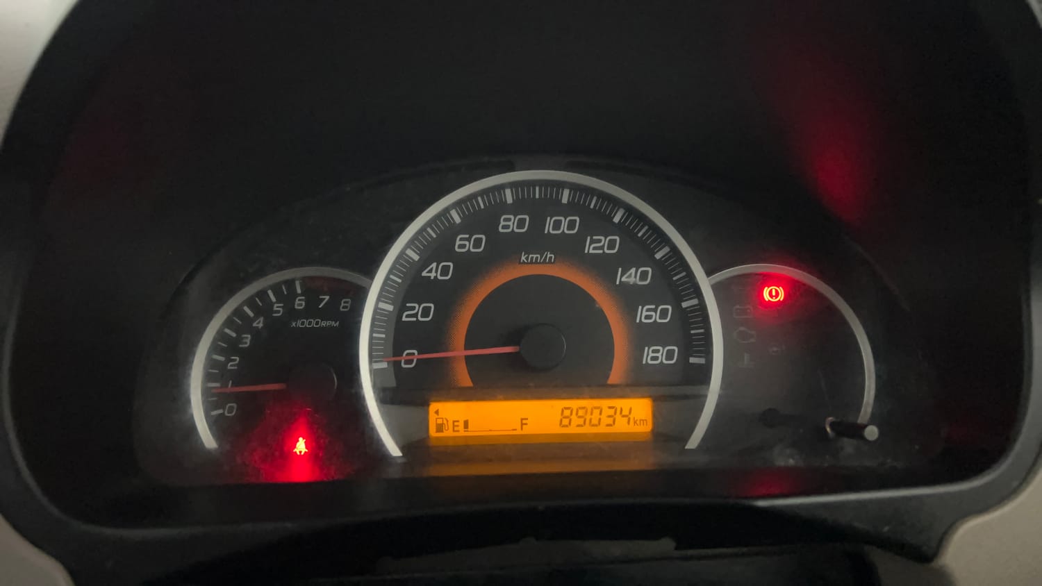 Used 2013 Maruti Suzuki Wagon R VXI Petrol Manual interior CLUSTERMETER VIEW