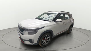 Used 2022 Kia Seltos GTX Plus 1.4 DCT Petrol Automatic exterior LEFT FRONT CORNER VIEW