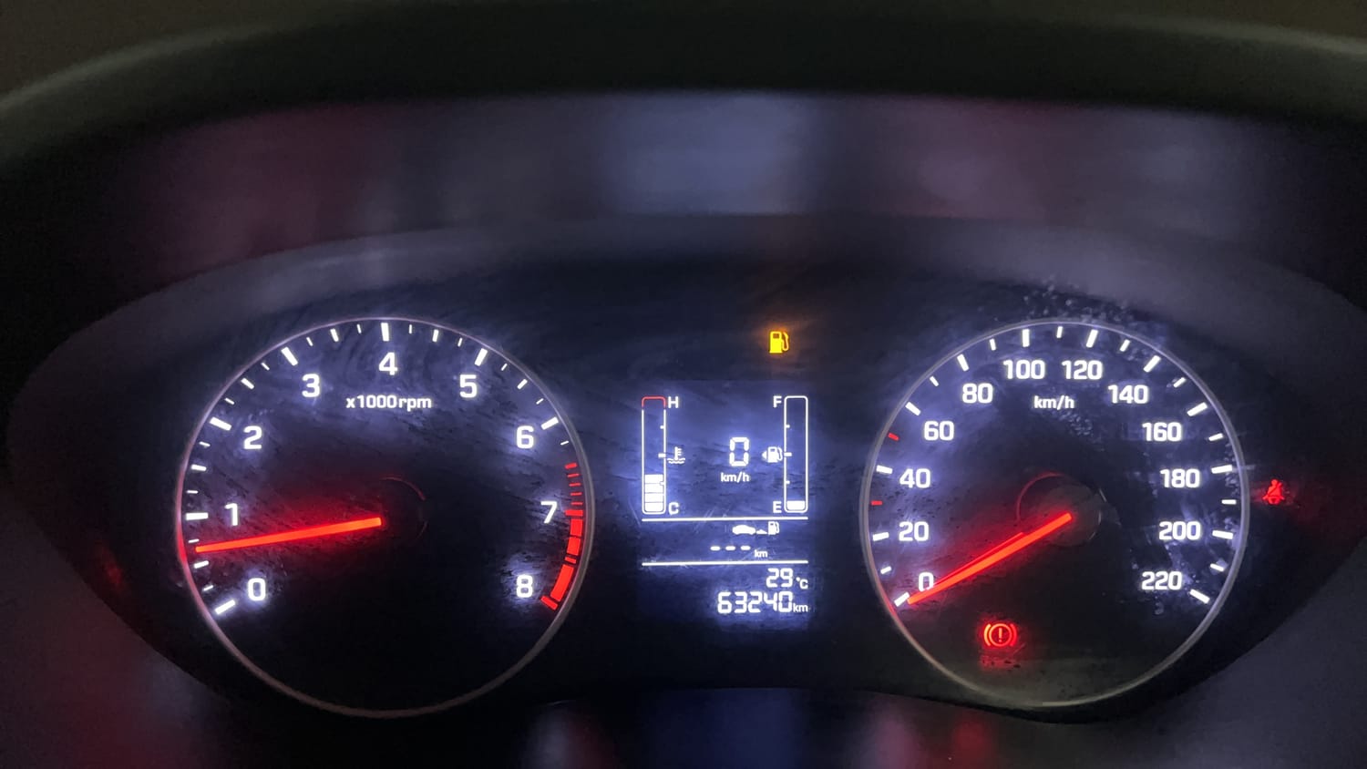 Used 2019 Hyundai Elite i20 Asta 1.2 Petrol Manual interior CLUSTERMETER VIEW