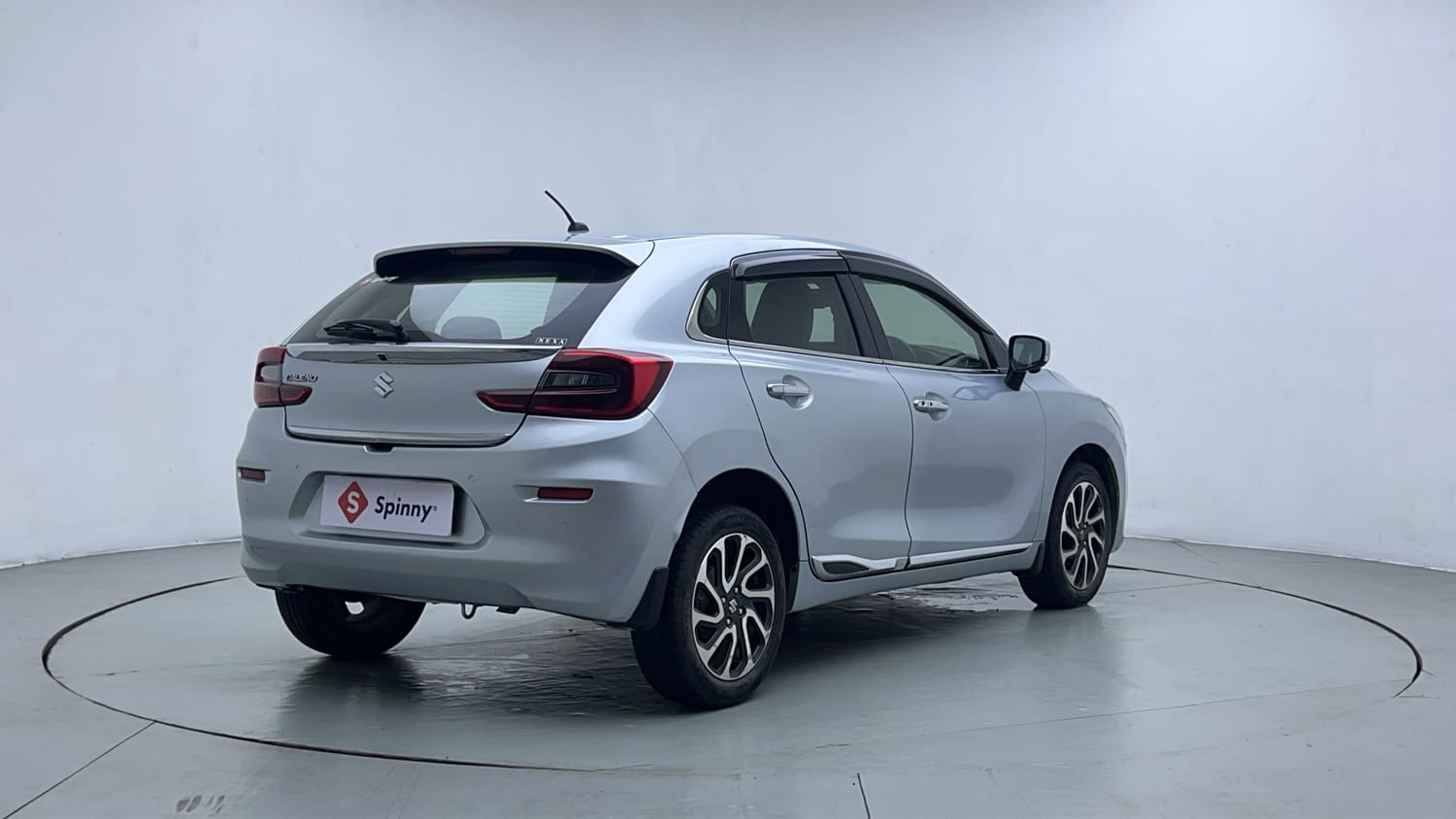 Used 2022 Maruti Suzuki Baleno Alpha AGS Petrol Automatic exterior RIGHT REAR CORNER VIEW