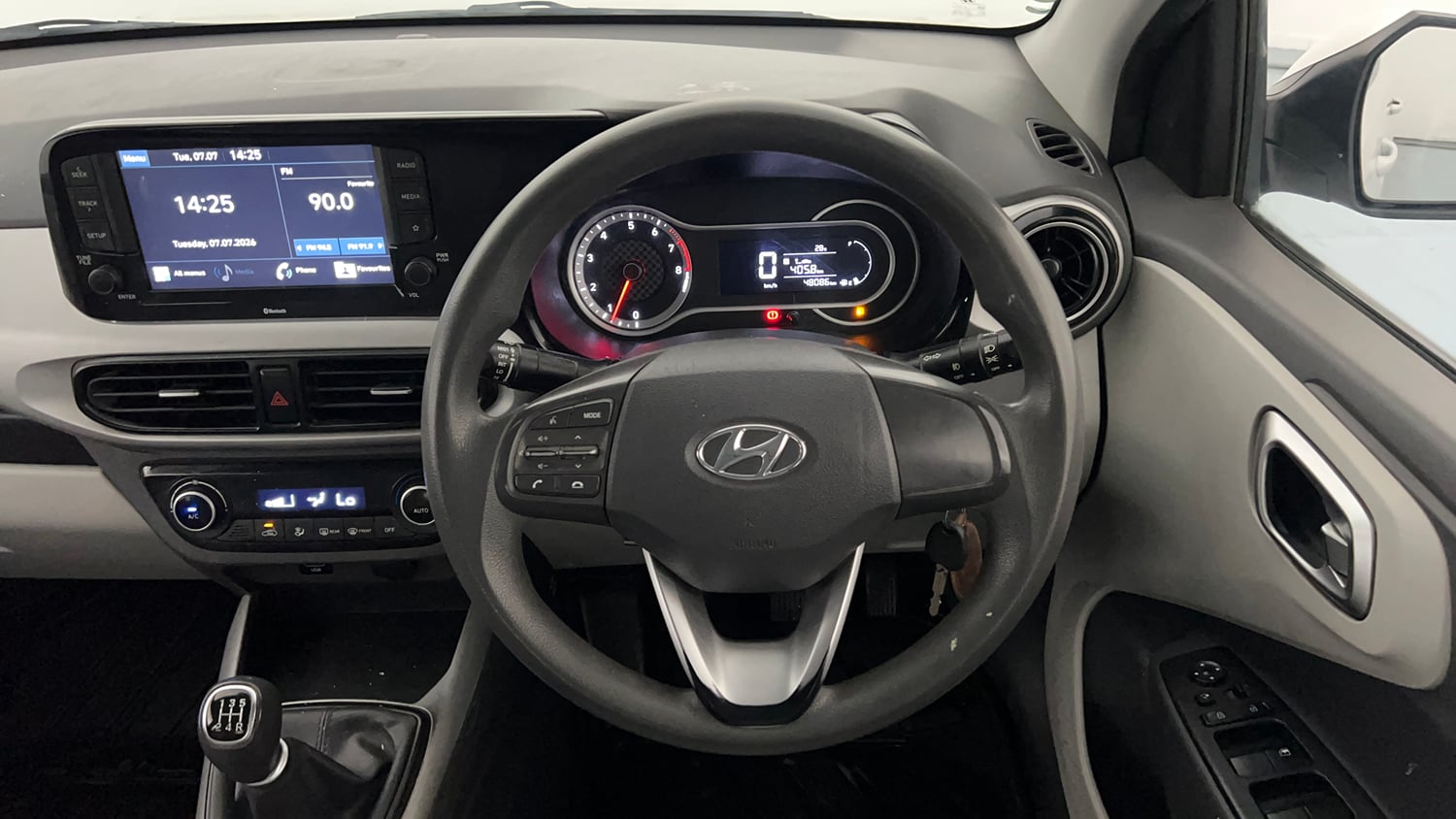 Used 2020 Hyundai Grand i10 Nios Sportz 1.2 Kappa VTVT Petrol Manual interior STEERING VIEW