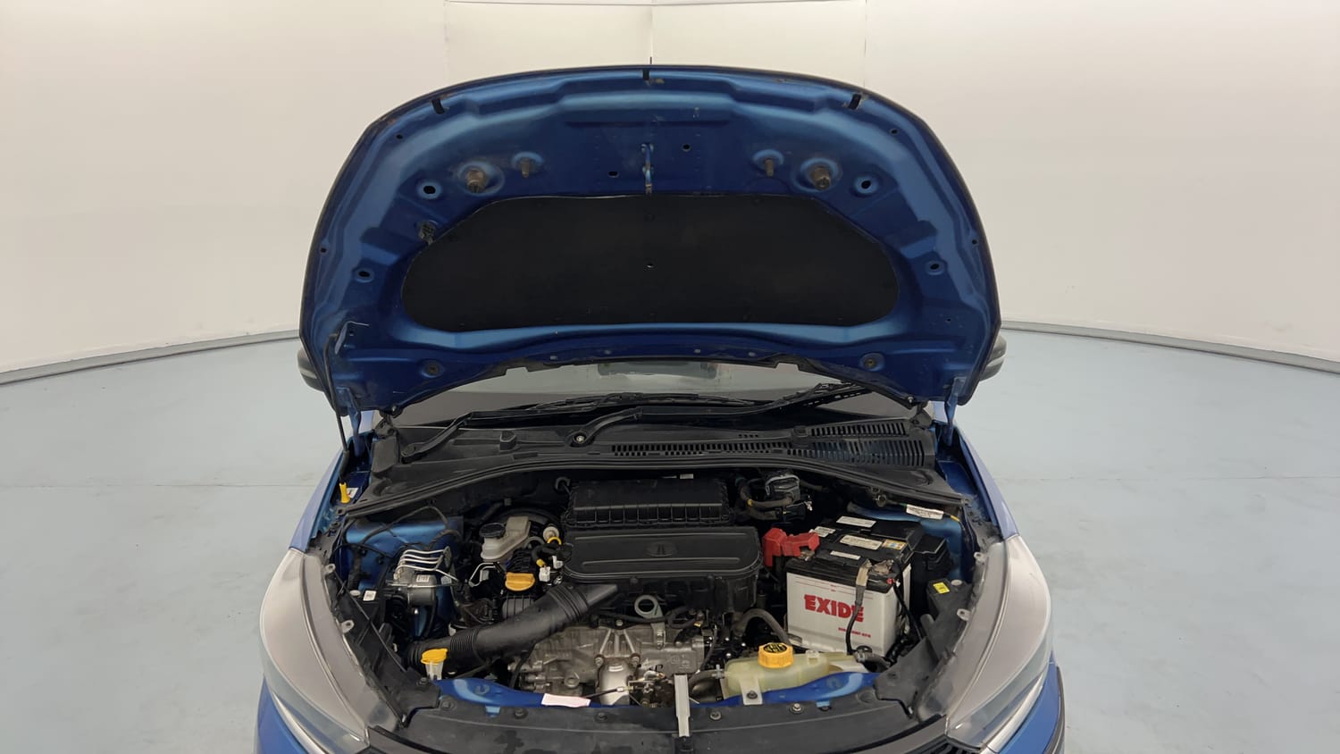 Used 2024 Tata Tiago XT Petrol Manual engine ENGINE & BONNET OPEN FRONT VIEW
