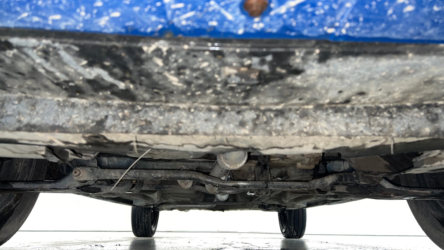 Used 2024 Tata Tiago XT Petrol Manual extra FRONT LEFT UNDERBODY VIEW