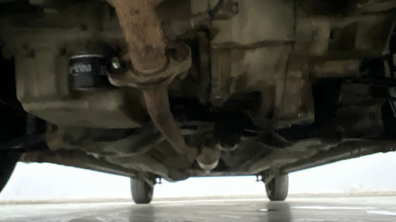 Used 2017 Maruti Suzuki Wagon R VXI Petrol Manual extra FRONT LEFT UNDERBODY VIEW