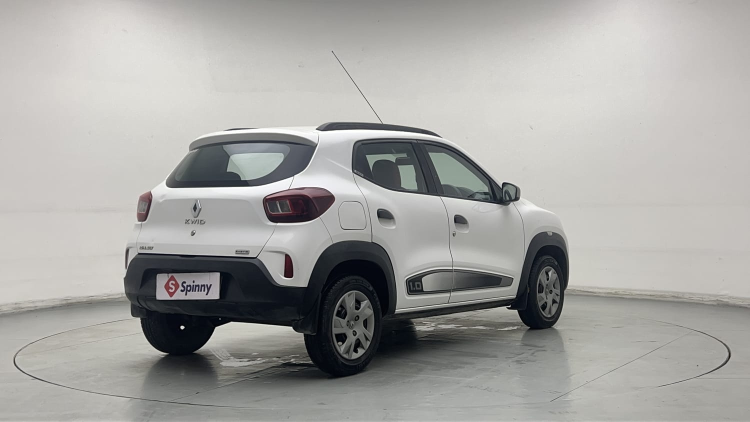 Used 2020 Renault Kwid 1.0 RXT AMT Opt Petrol Automatic exterior RIGHT REAR CORNER VIEW
