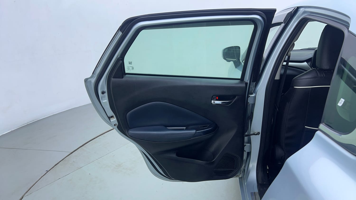 Used 2022 Maruti Suzuki Baleno Alpha AGS Petrol Automatic interior LEFT REAR DOOR OPEN VIEW