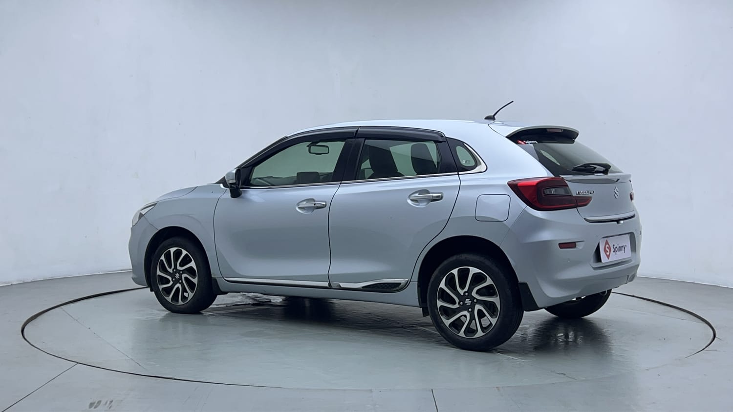 Used 2022 Maruti Suzuki Baleno Alpha AGS Petrol Automatic exterior LEFT REAR CORNER VIEW