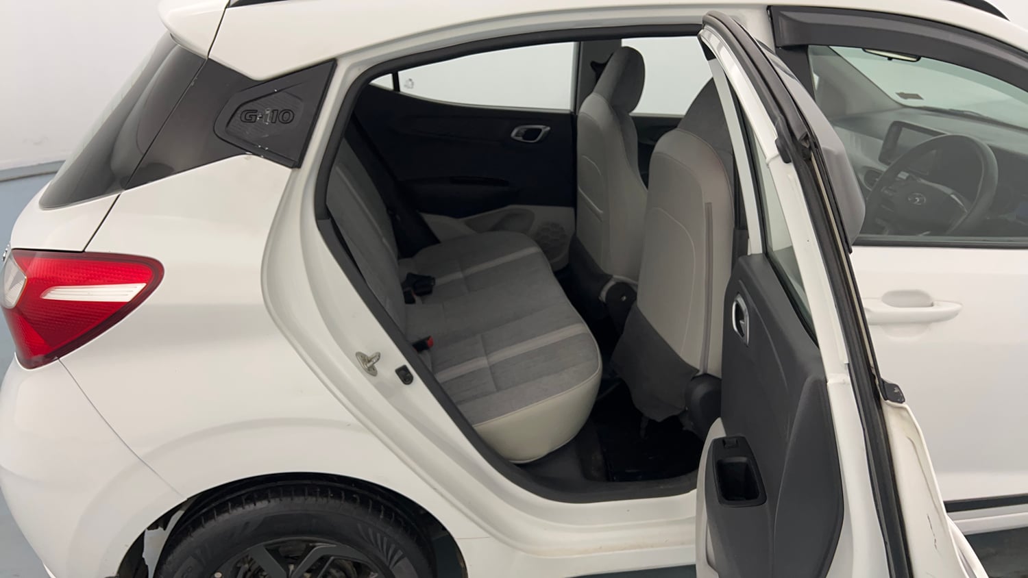 Used 2020 Hyundai Grand i10 Nios Sportz 1.2 Kappa VTVT Petrol Manual interior RIGHT SIDE REAR DOOR CABIN VIEW