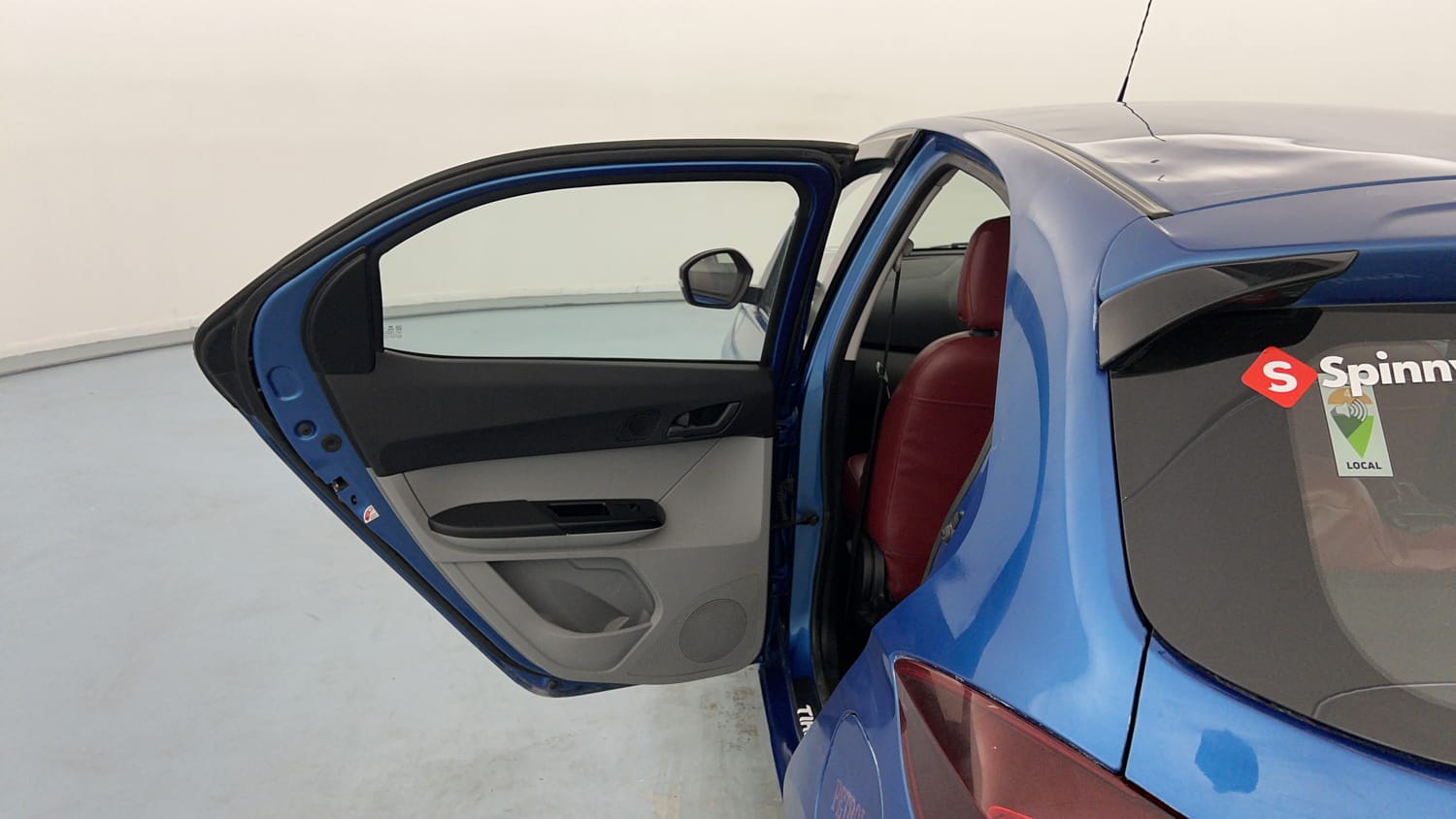 Used 2024 Tata Tiago XT Petrol Manual interior LEFT REAR DOOR OPEN VIEW