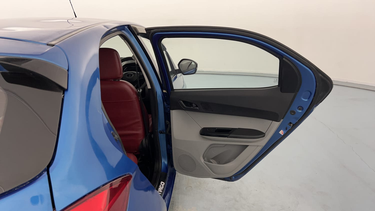 Used 2024 Tata Tiago XT Petrol Manual interior RIGHT REAR DOOR OPEN VIEW
