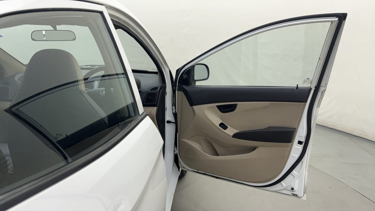 Used 2012 Hyundai Eon Magna Petrol Manual interior RIGHT FRONT DOOR OPEN VIEW