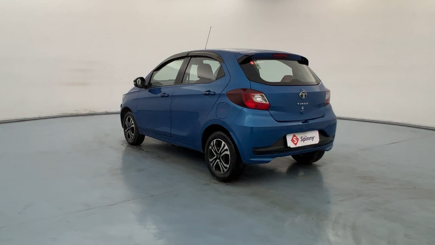 Used 2024 Tata Tiago XT Petrol Manual exterior LEFT REAR CORNER VIEW