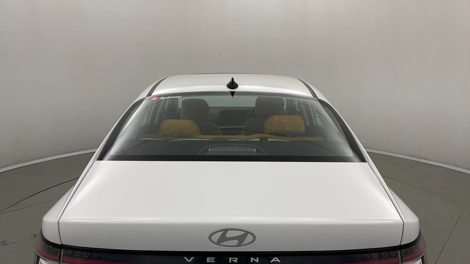 Used 2024 Hyundai Verna SX 1.5 Petrol MT Petrol Manual exterior BACK WINDSHIELD VIEW
