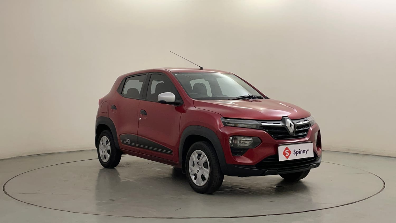 Used 2025 Renault Kwid RXT 1.0L AMT Petrol Automatic exterior RIGHT FRONT CORNER VIEW