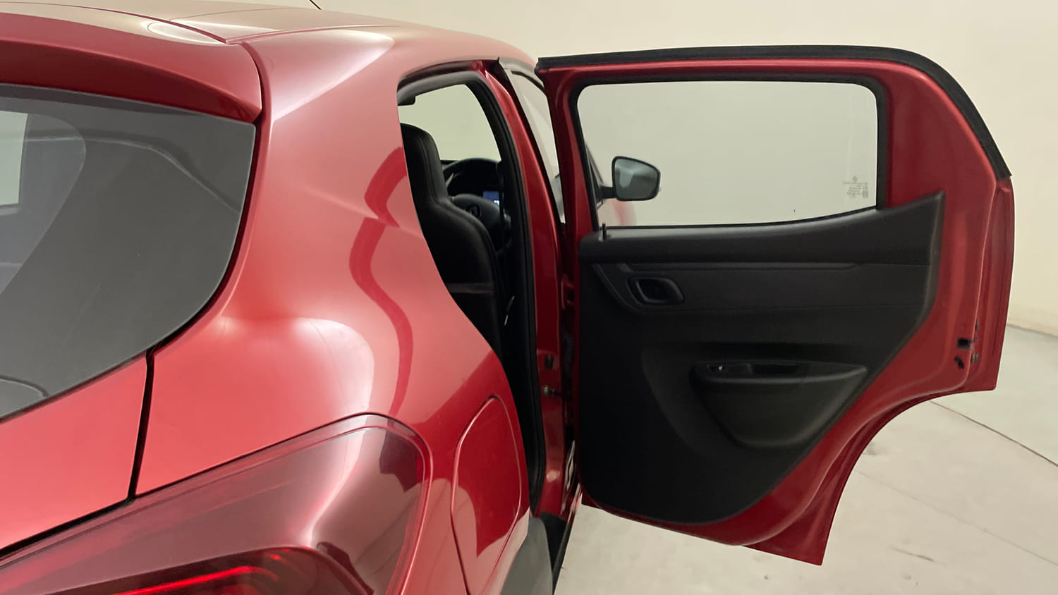 Used 2025 Renault Kwid RXT 1.0L AMT Petrol Automatic interior RIGHT REAR DOOR OPEN VIEW