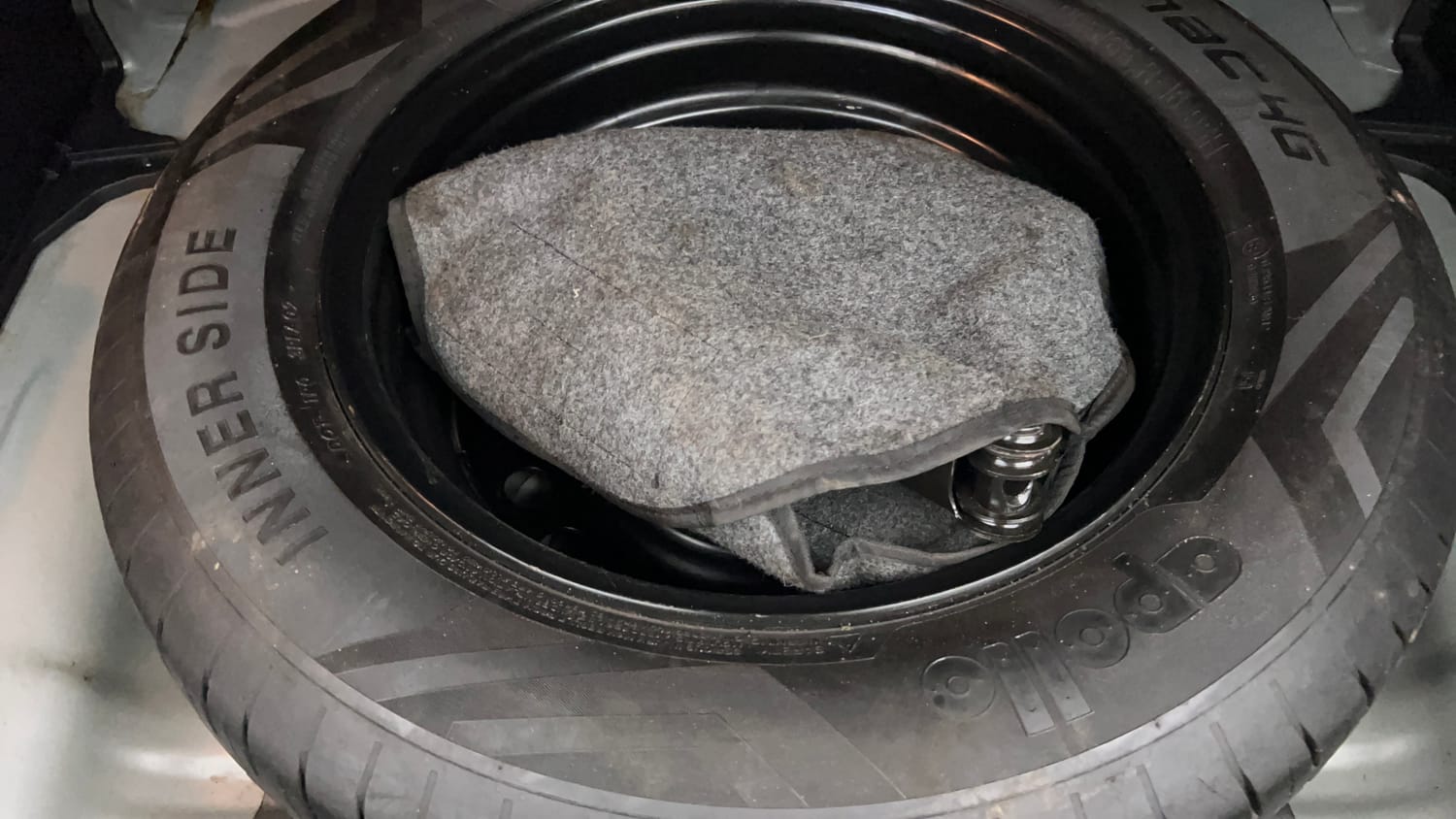 Used 2022 Hyundai Creta EX 1.5 Petrol Petrol Manual tyres SPARE TYRE VIEW
