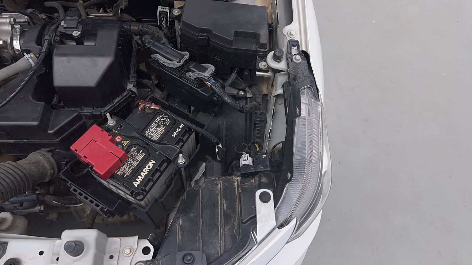 Used 2024 Honda Amaze VX 1.2 Petrol CVT Petrol Automatic engine ENGINE LEFT SIDE VIEW