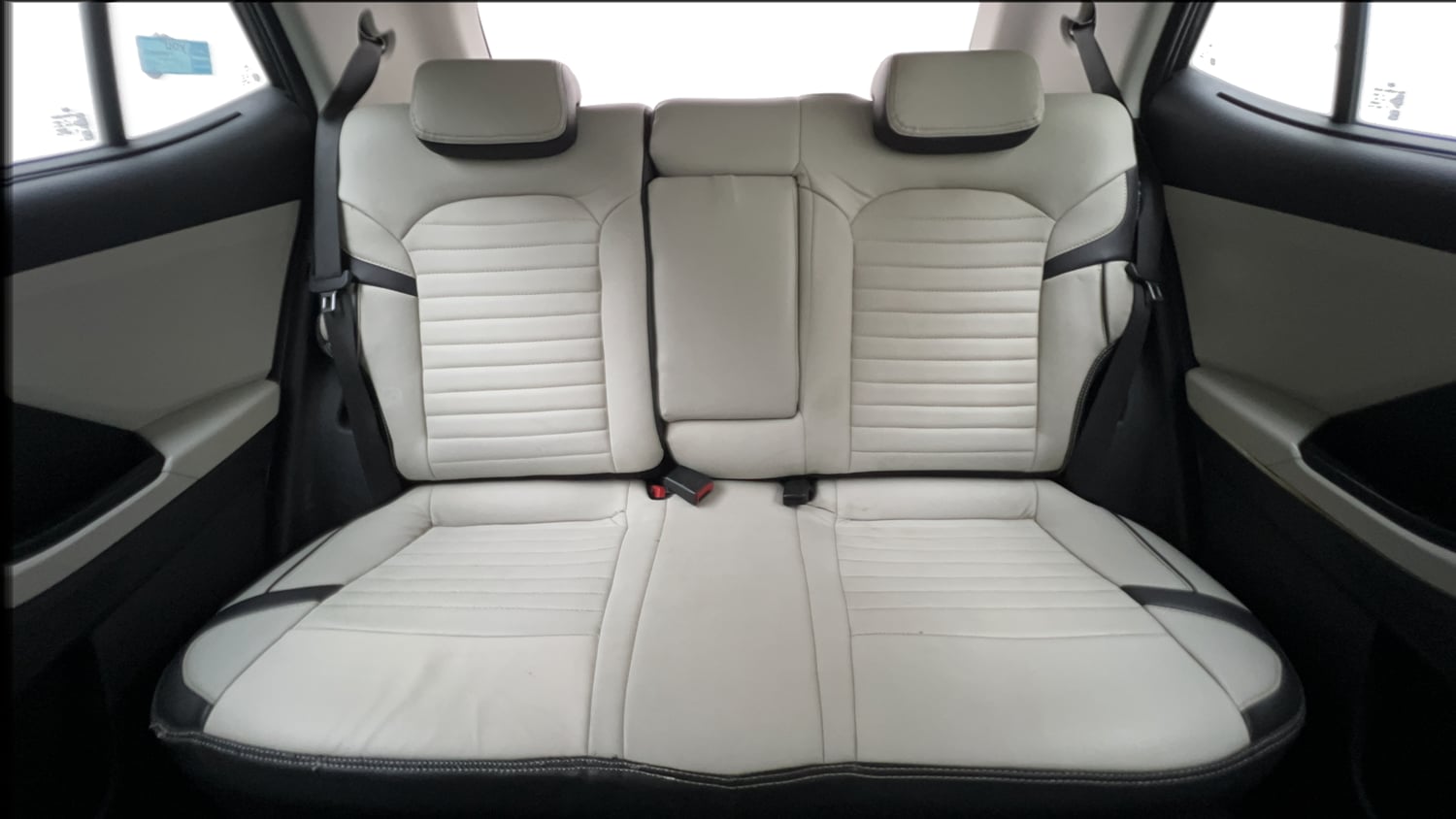 Used 2023 Hyundai Creta SX 1.5 Petrol Petrol Manual interior REAR SEAT CONDITION VIEW