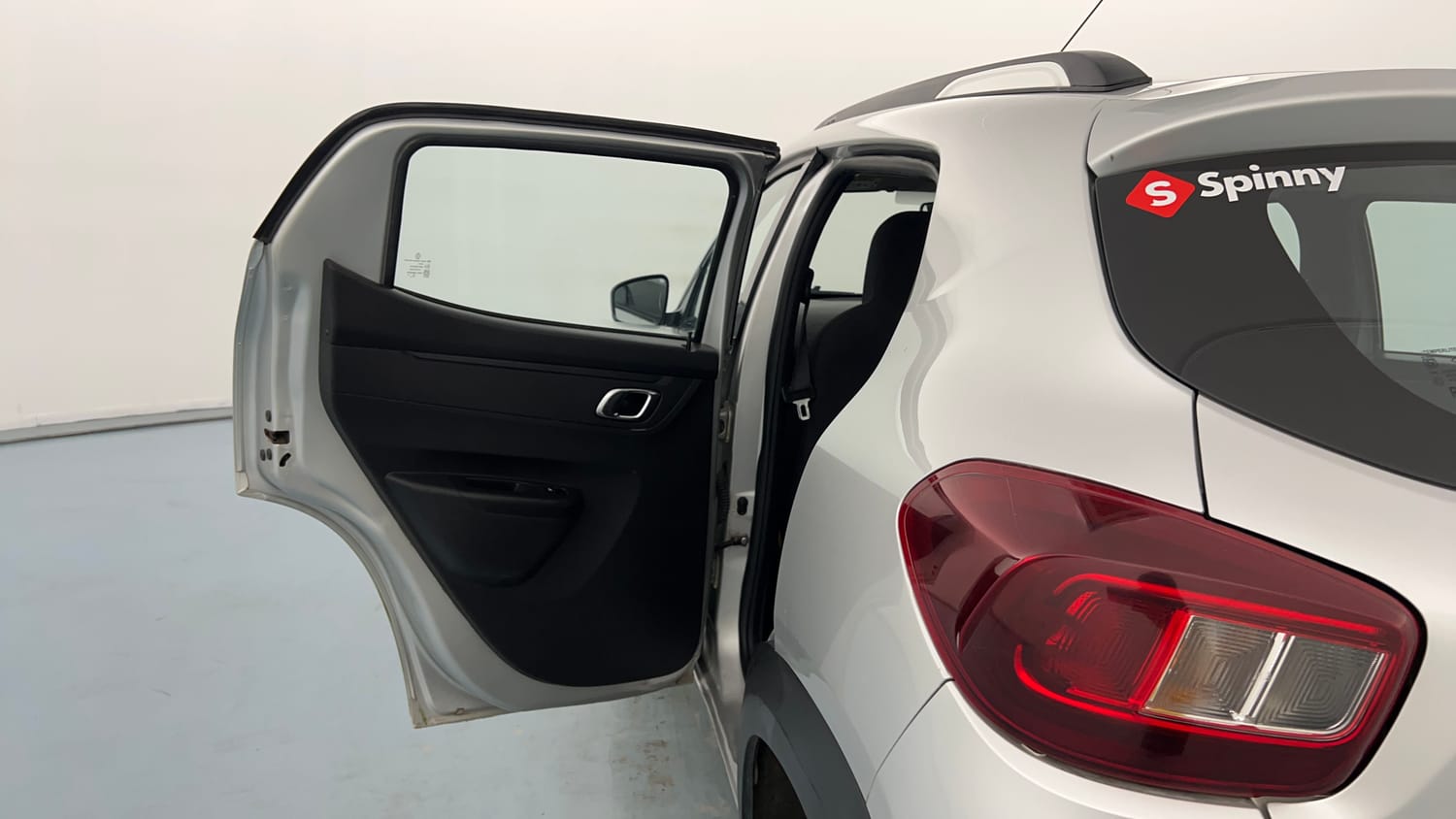 Used 2023 Renault Kwid CLIMBER AMT Petrol Automatic interior LEFT REAR DOOR OPEN VIEW