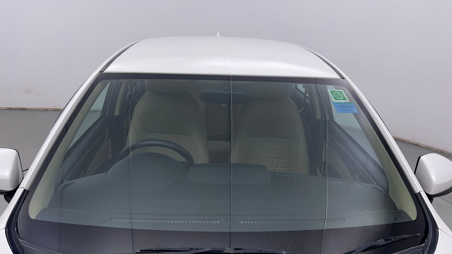 Used 2024 Honda Amaze VX 1.2 Petrol CVT Petrol Automatic exterior FRONT WINDSHIELD VIEW