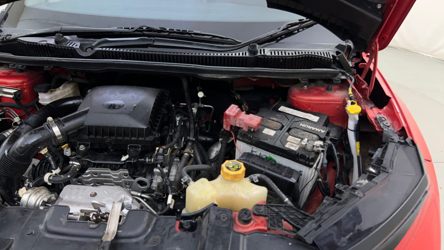 Used 2024 Tata Nexon Creative Plus S 1.2 Revotron Petrol 6MT DT Petrol Manual engine ENGINE LEFT SIDE HINGE & APRON VIEW