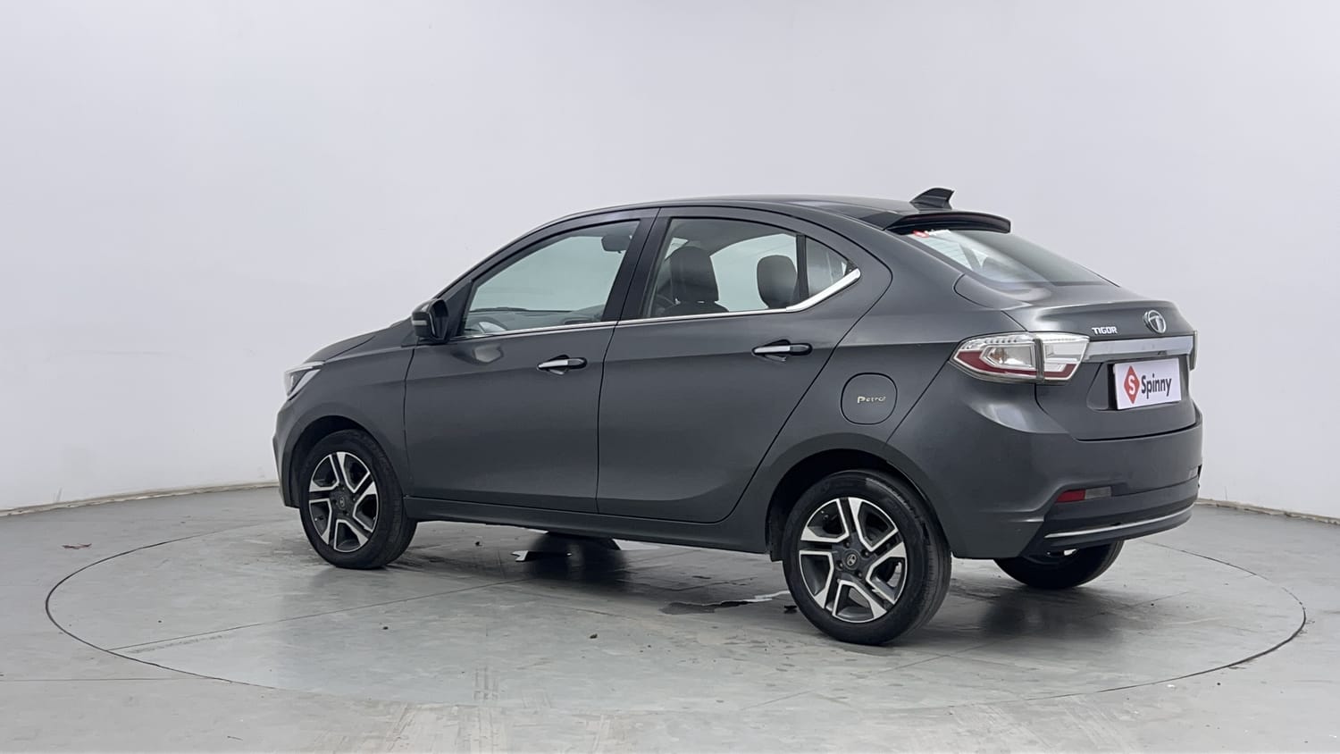 Used 2020 Tata Tigor XZ Plus Petrol Manual exterior LEFT REAR CORNER VIEW