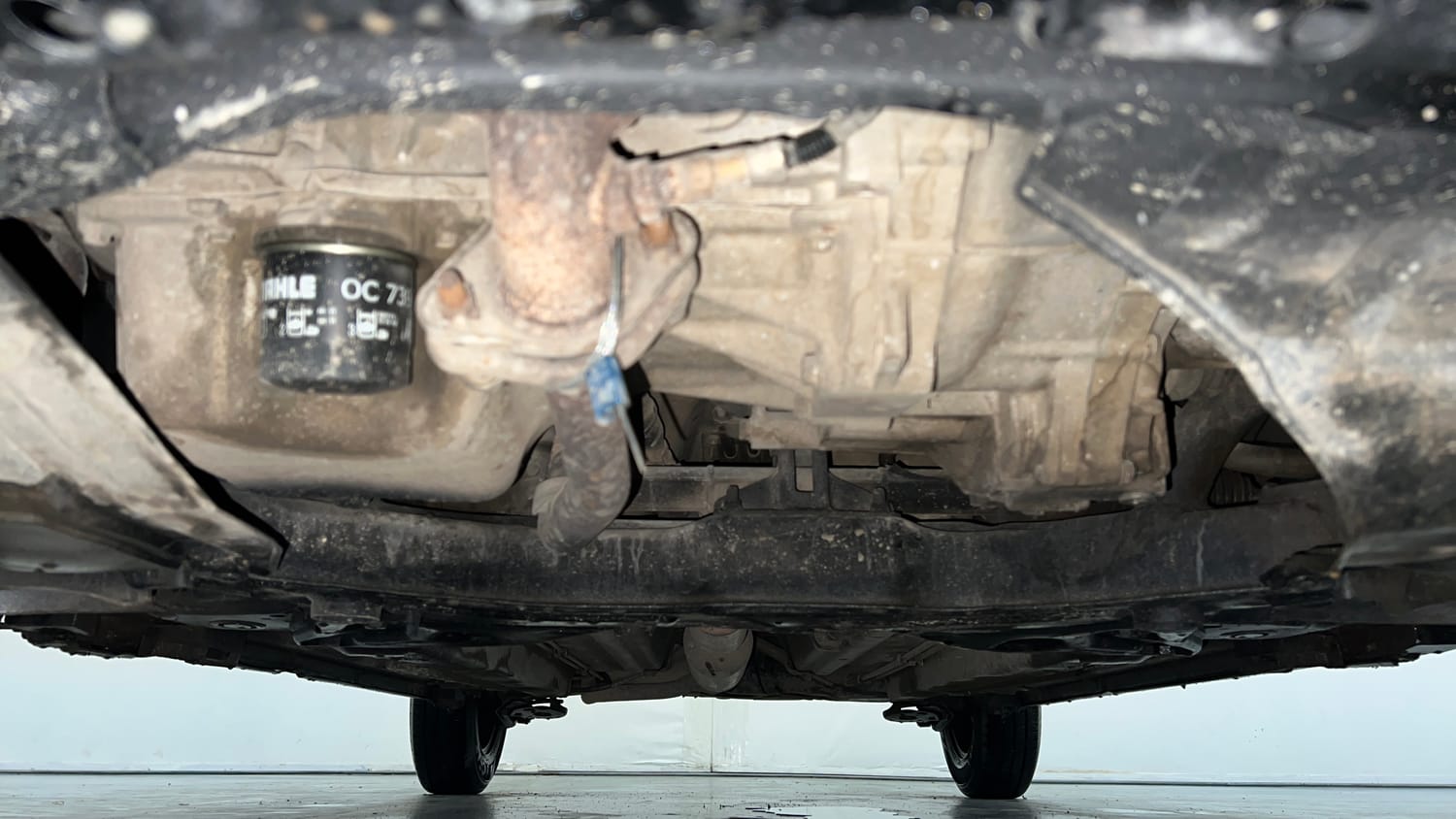 Used 2017 Maruti Suzuki Swift VXi Petrol Manual extra FRONT LEFT UNDERBODY VIEW