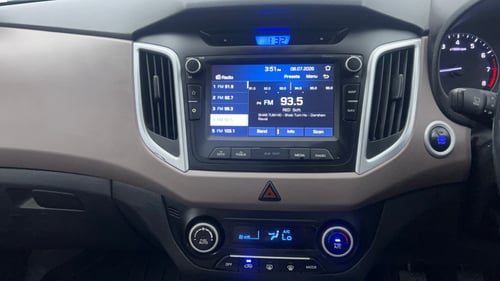Used 2019 Hyundai Creta SX 1.6 Petrol Petrol Manual interior MUSIC SYSTEM & AC CONTROL VIEW