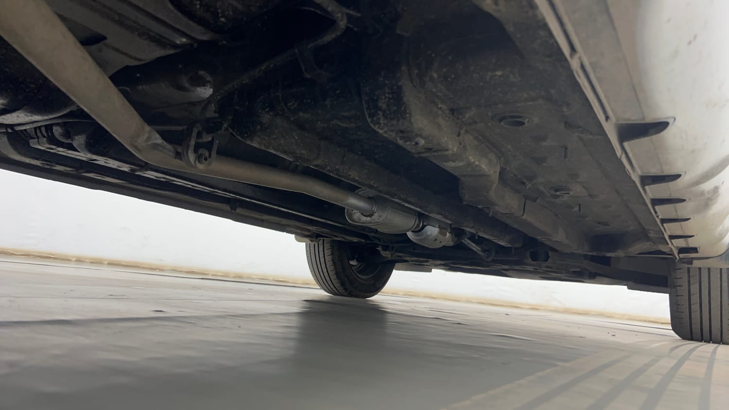 Used 2022 Hyundai Creta EX 1.5 Petrol Petrol Manual extra REAR RIGHT UNDERBODY VIEW