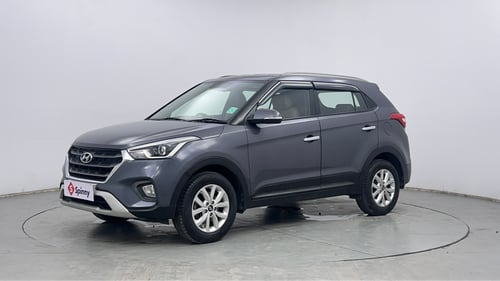 Used 2019 Hyundai Creta SX 1.6 Petrol Petrol Manual exterior LEFT FRONT CORNER VIEW
