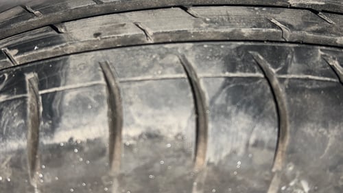 Used 2019 Hyundai Creta SX 1.6 Petrol Petrol Manual tyres RIGHT FRONT TYRE TREAD VIEW