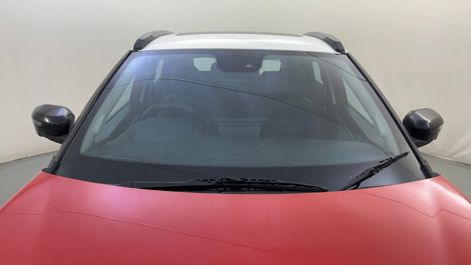 Used 2024 Tata Nexon Creative Plus S 1.2 Revotron Petrol 6MT DT Petrol Manual exterior FRONT WINDSHIELD VIEW